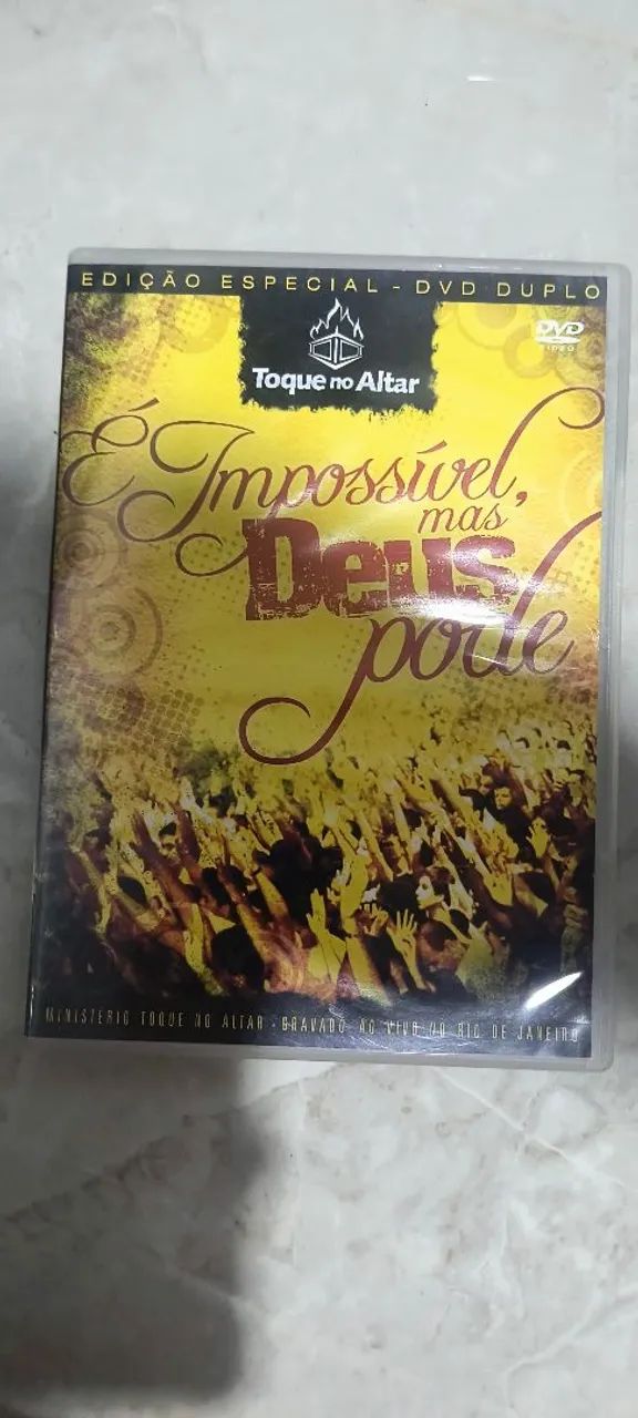 Dvd Toque no Altar - é Impossível mas Deus Pode
