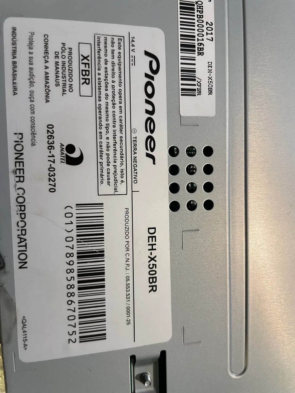 Radio pioneer x50br spotify bluetooth usb - Foto 4