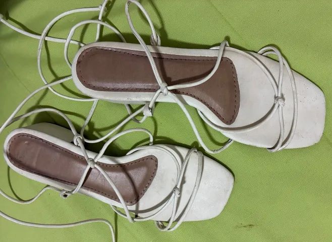 Sandália amarração 37/38 - Foto 2