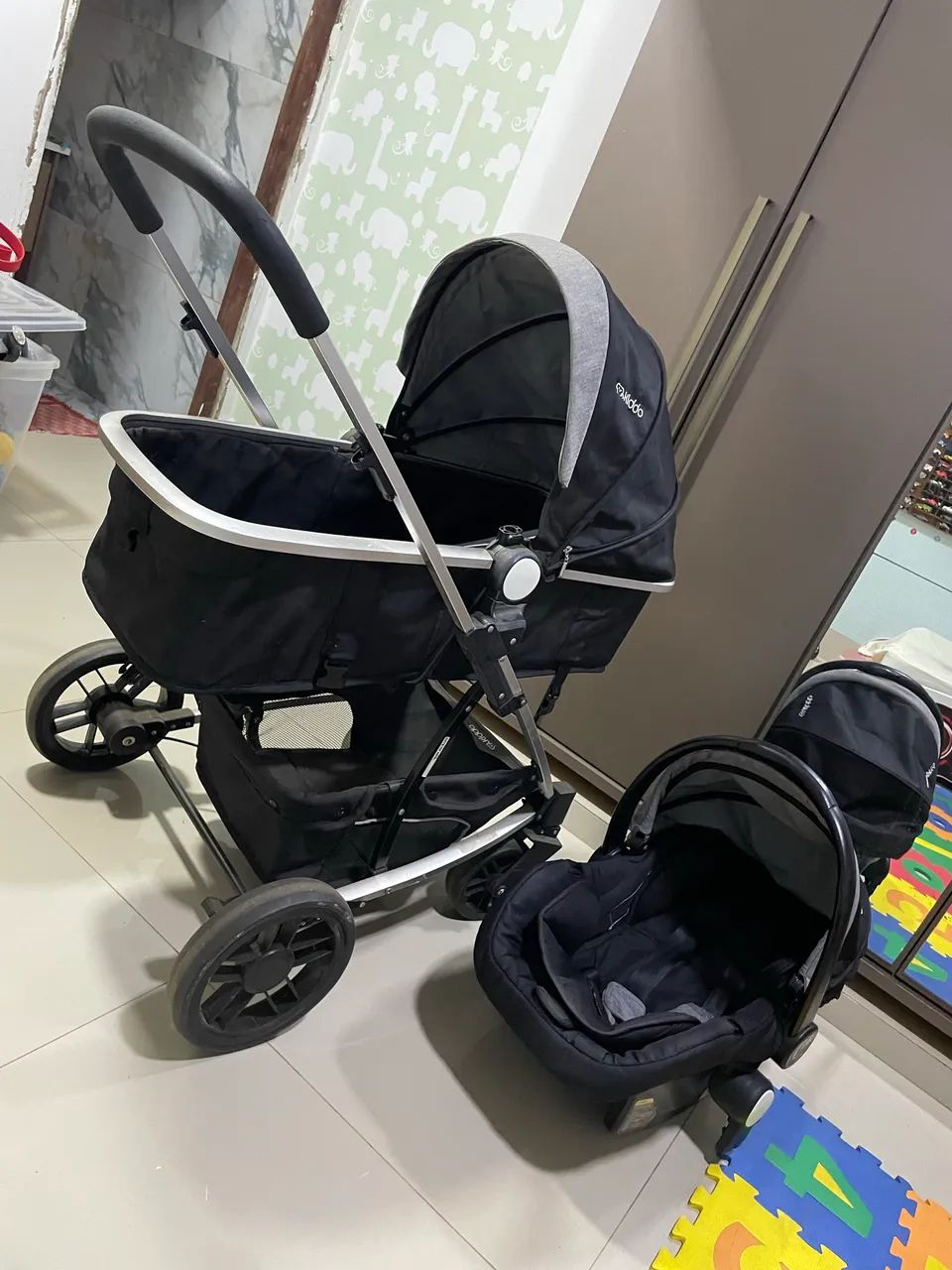 Carrinho Kiddo Speedy + Bebe Confordo Kiddo - Foto 5