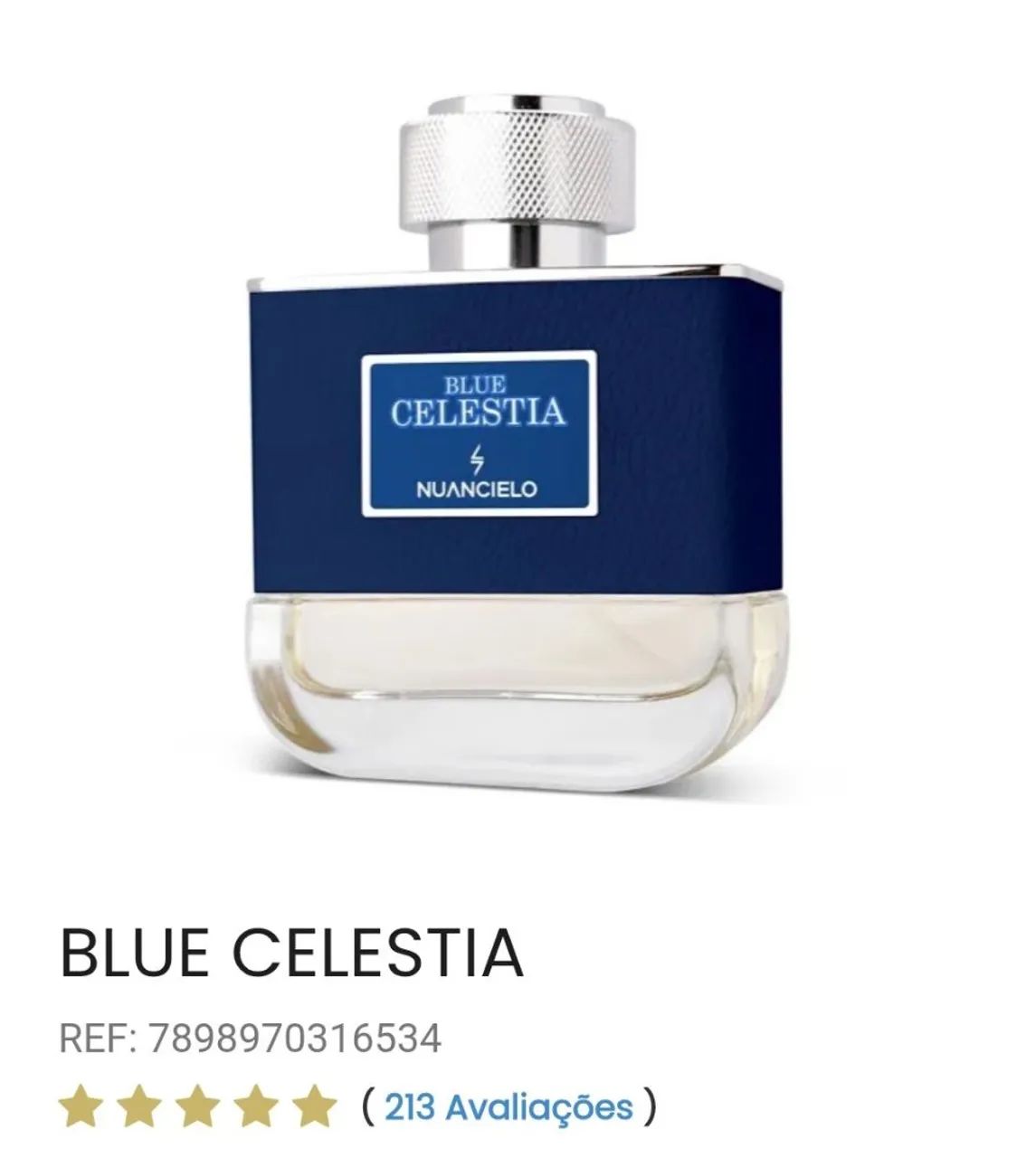 Perfume nuancielo Blue Celestia 