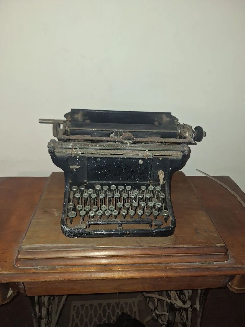máquina de escrever antiga