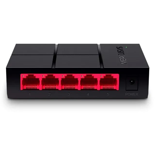 Switch Mercusys 5 Portas 10/100/1000 Mbps Ms105g(eu) *ENTREGA GRÁTIS* - Foto 2