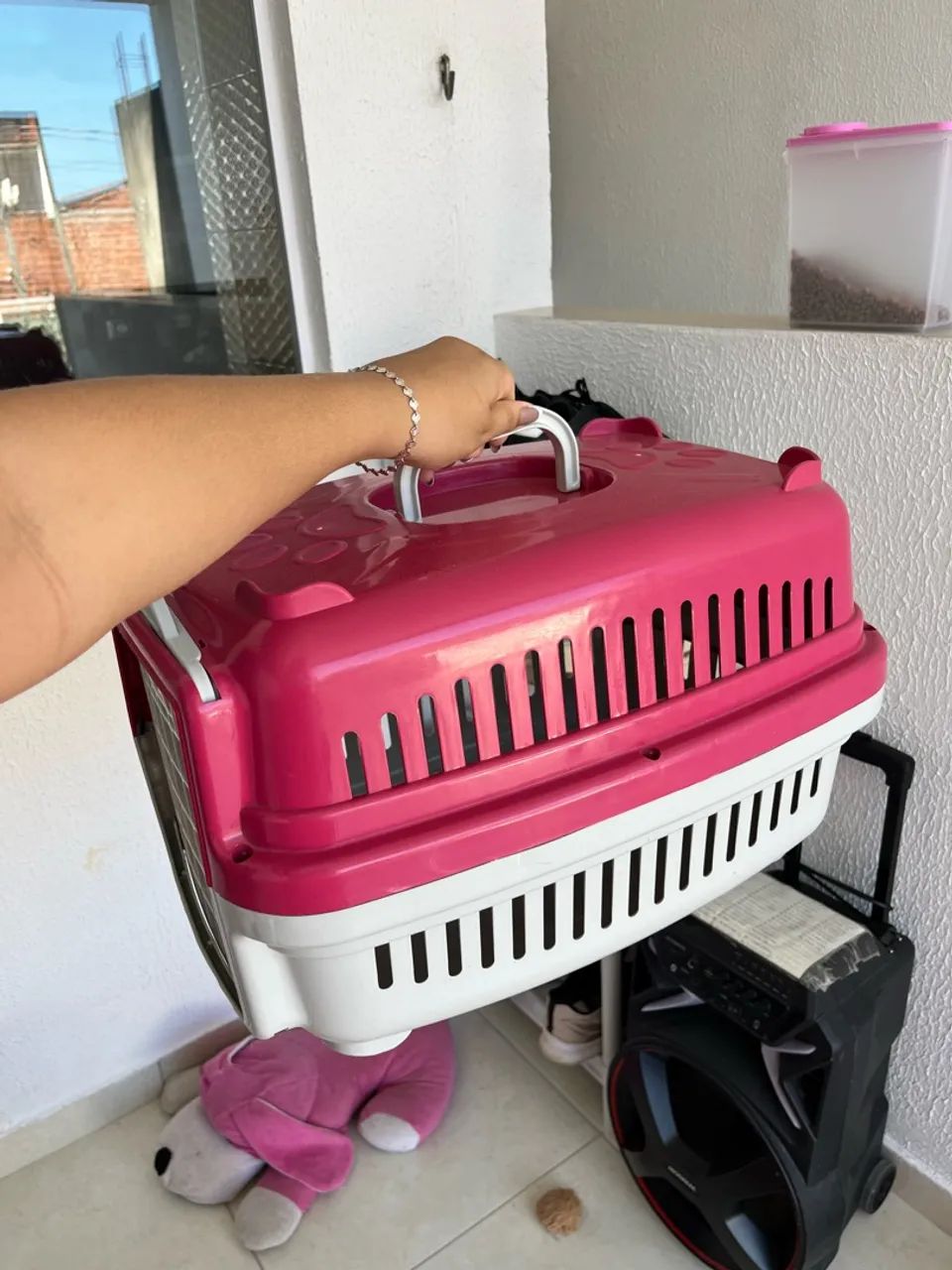 Caixa de transporte PET nova 