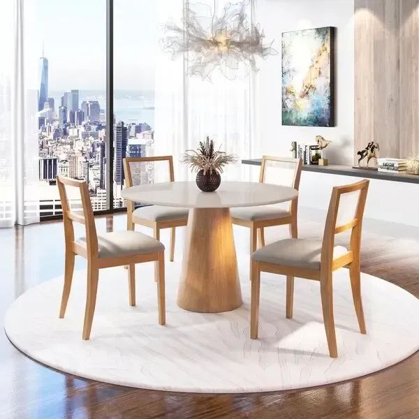 Mesa de jantar 4 cadeiras