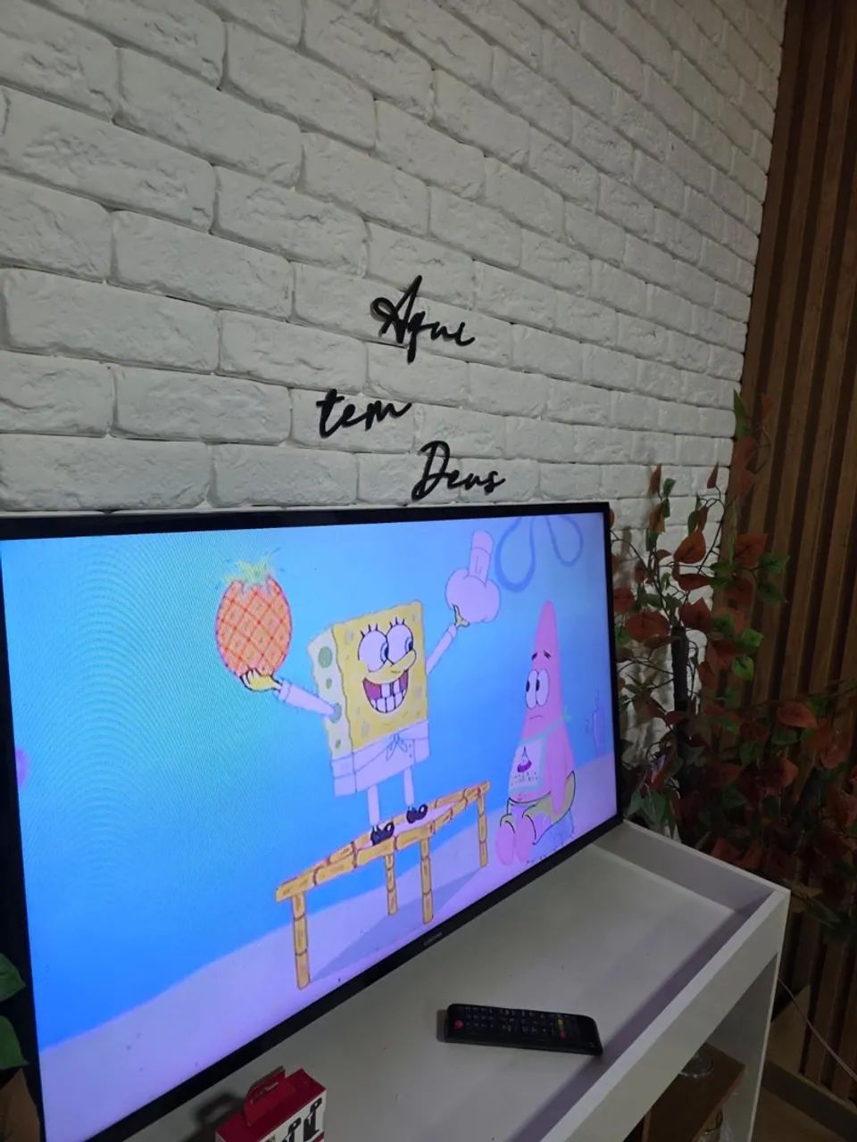 SMART TV SAMSUNG 40 POLEGADAS FUNCIONANDO PERFEITAMENTE - Foto 2