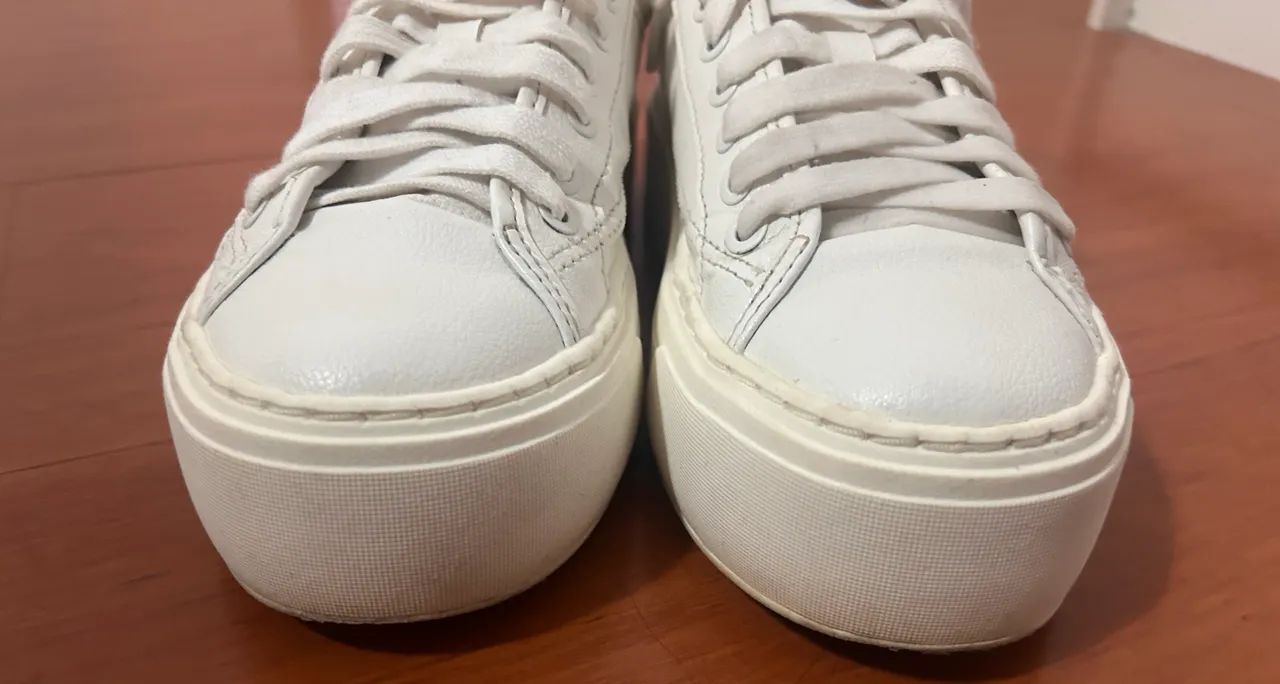 Tenis branco zara 38 - Foto 4