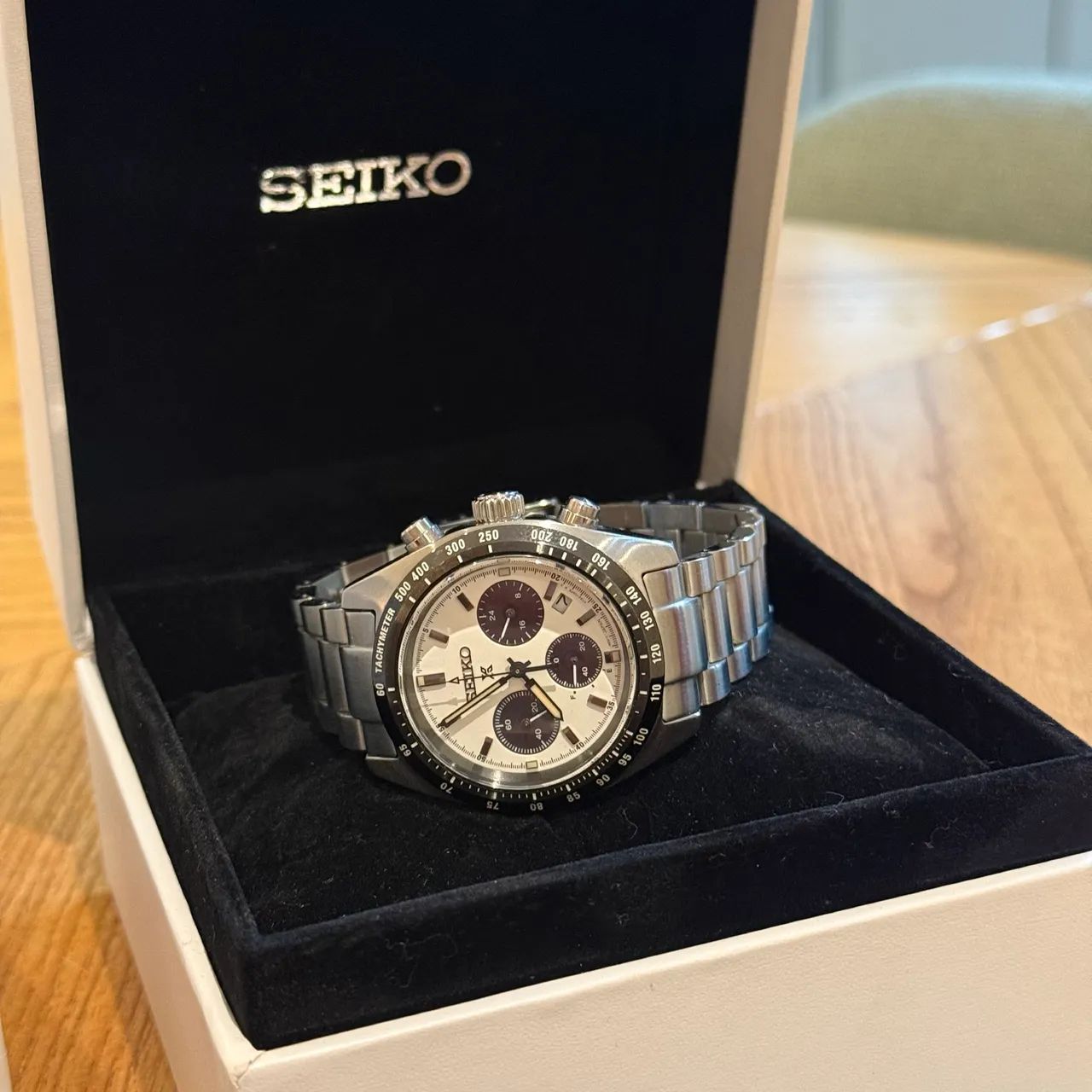 Seiko Prospex Speedtimer Panda SSC813 - Foto 2