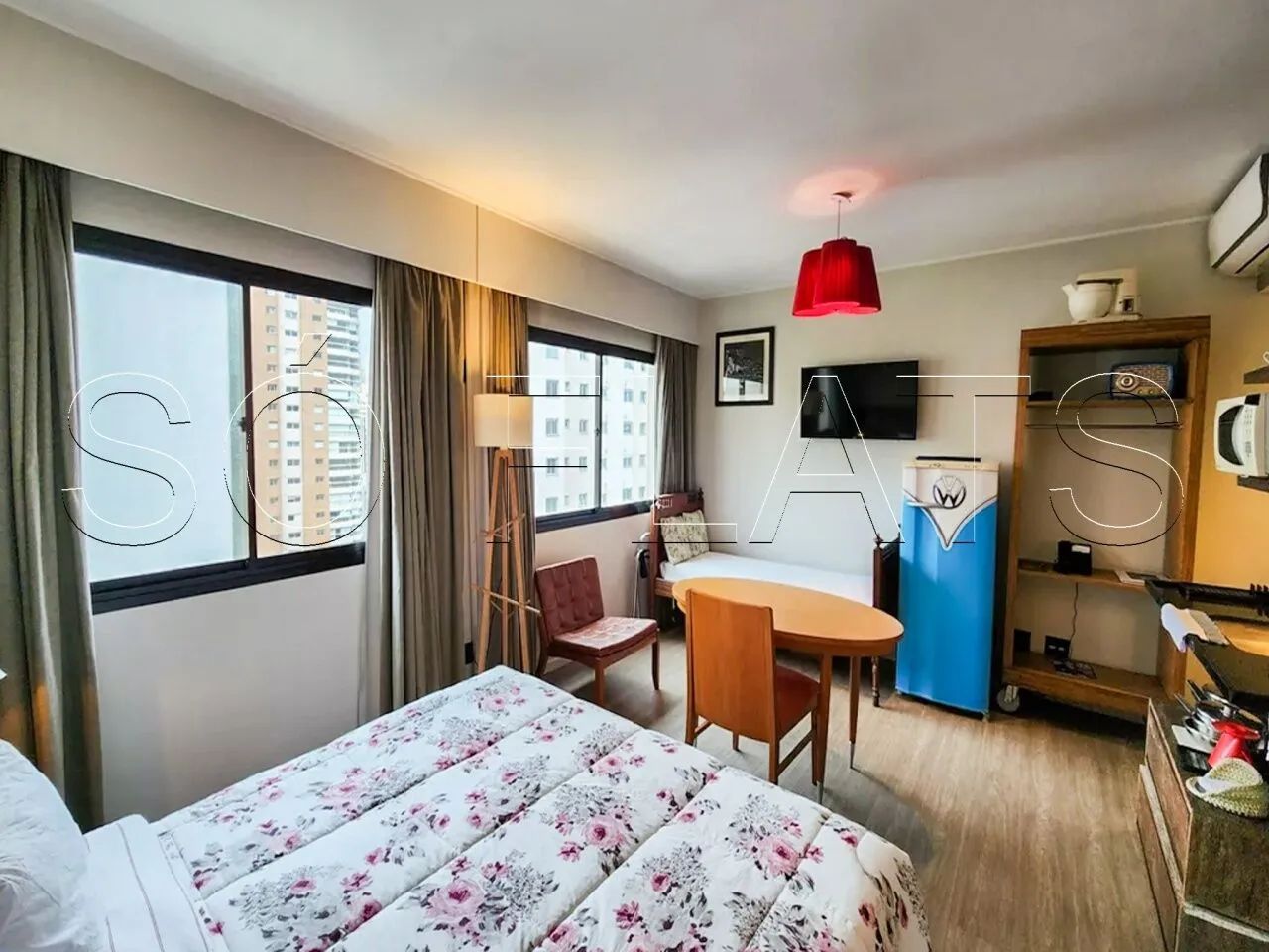 Slaviero Moema, flat disponível para locação 27m² e 1 dormitório. - Foto 2