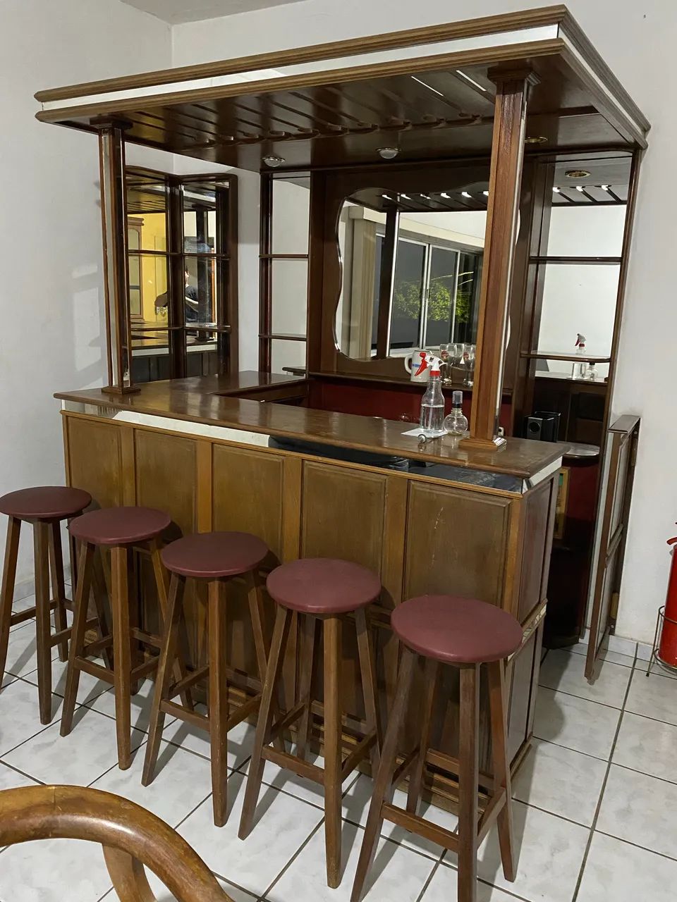 Bar balcão em mogno - Foto 2