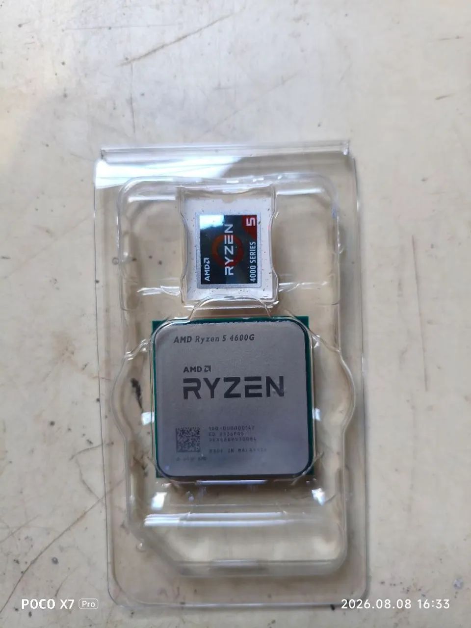 PROCESSADOR AM4 5 4600G + BOX - Foto 2
