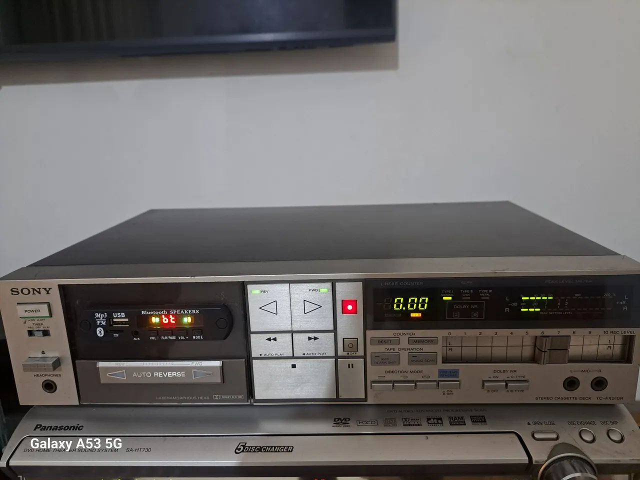 Tape deck Bluetooth sony