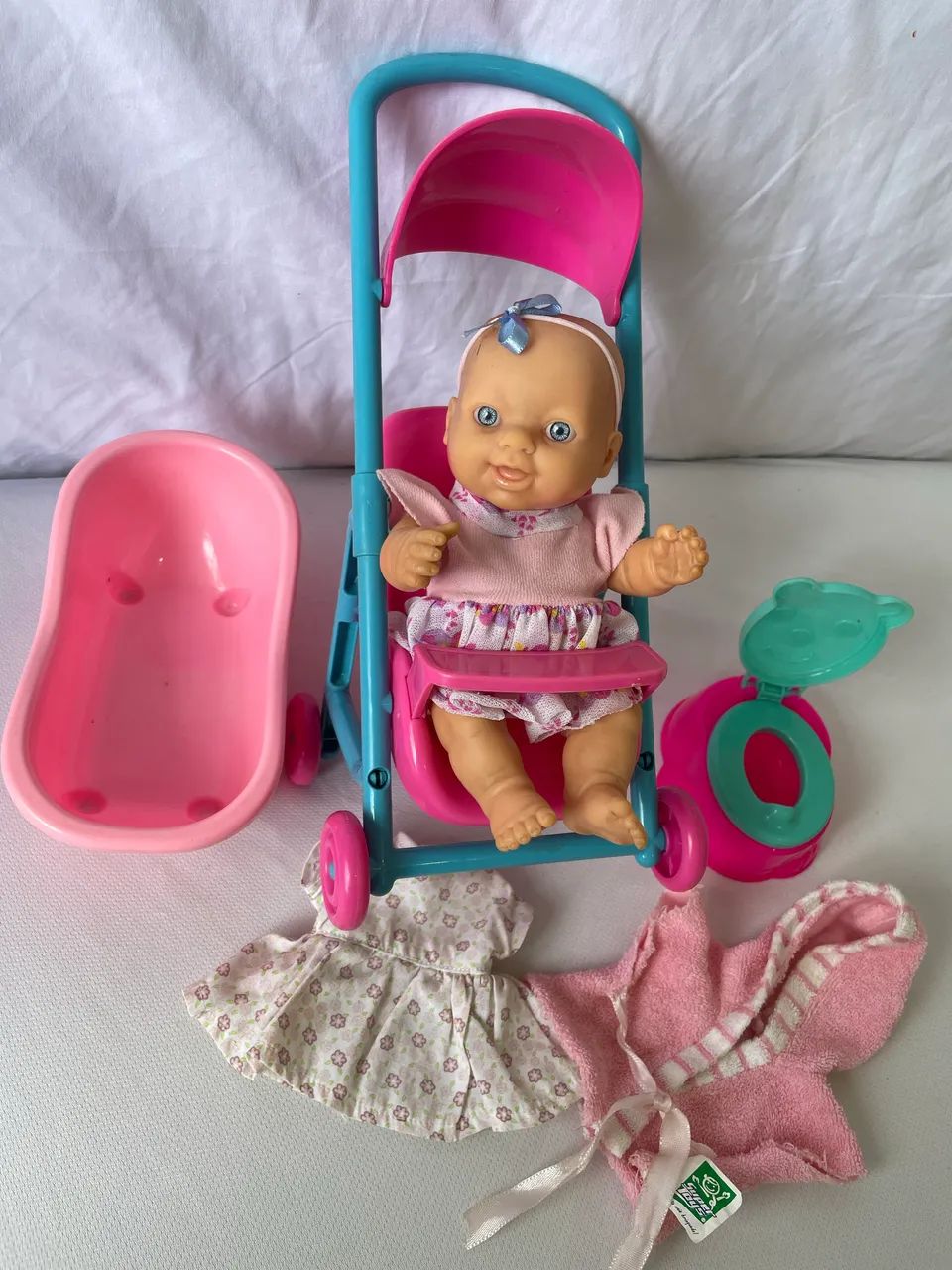 Boneca mamãe e filhinho  - Foto 4