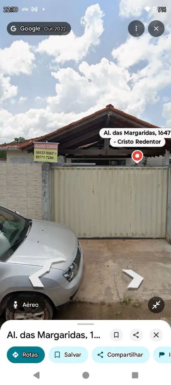 Alugo casa 3 quartos 