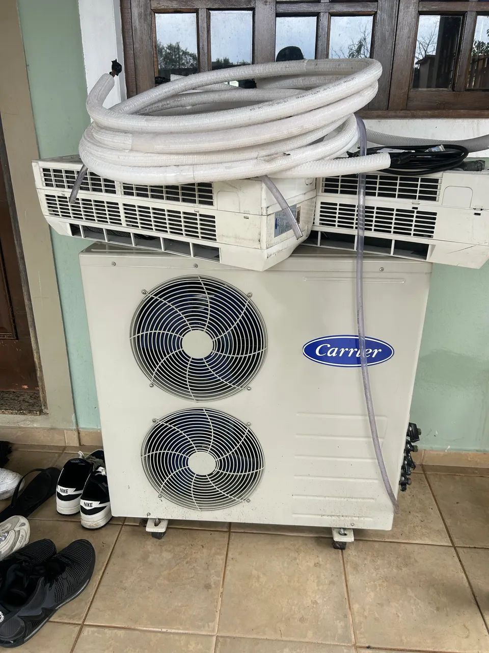 Ar condicionado carrier duplo 