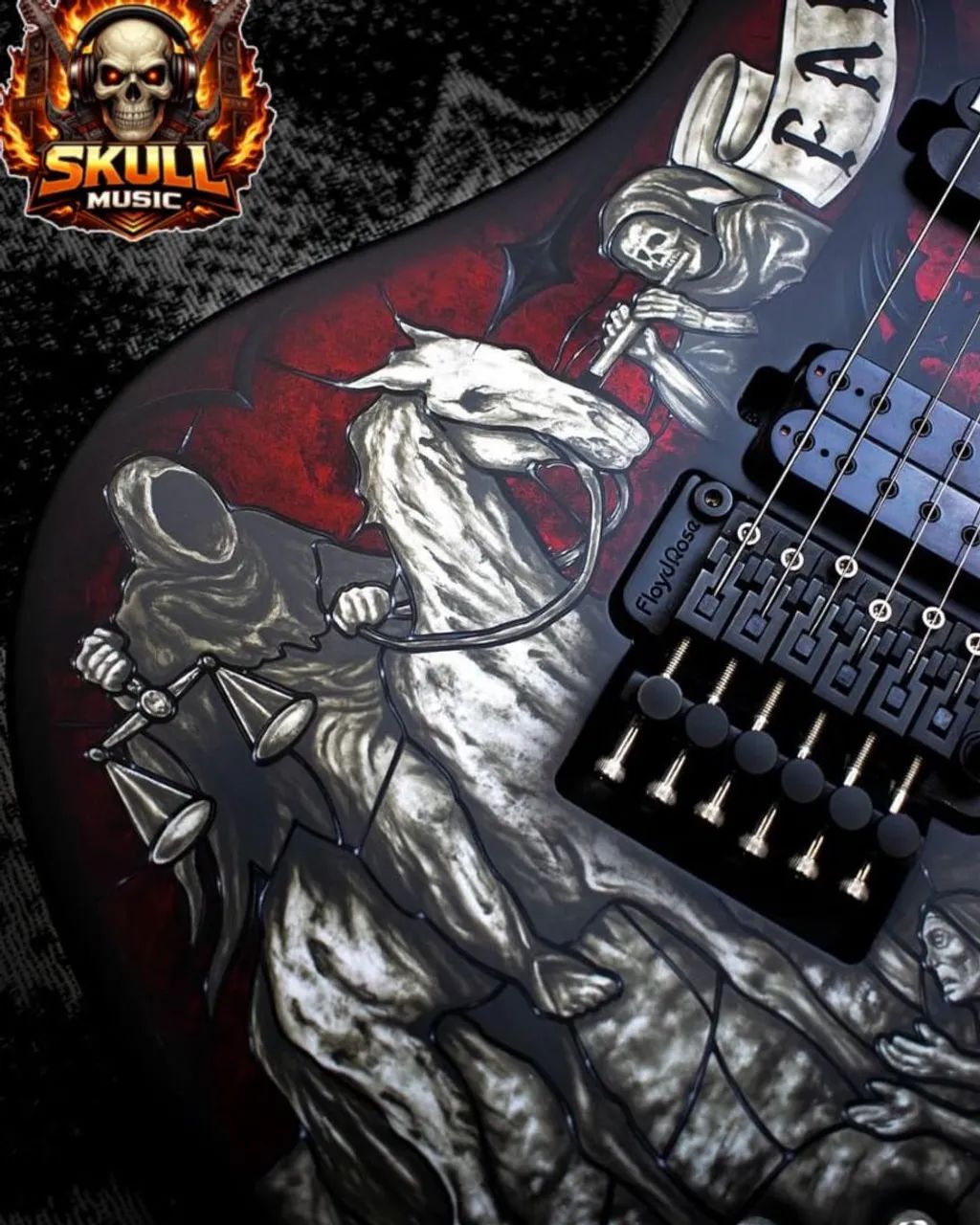 Guitarra Premium skulkmusic - Foto 3