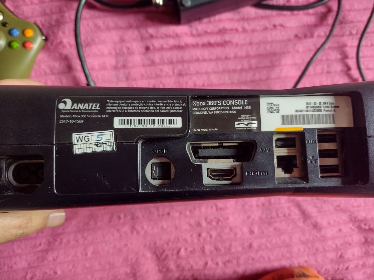 Xbox 360 Slim DESBLOQUEADO - Foto 3