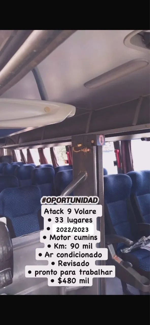 Micro Ônibus Atack 9 Volare - Foto 3