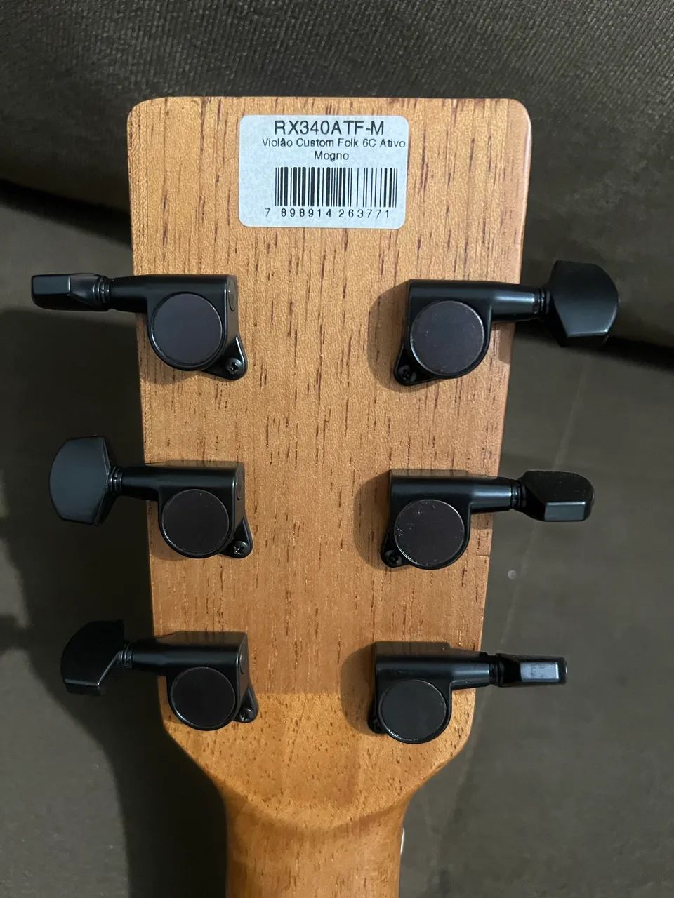 Vendo violão Rozini elétrico Folk - Foto 4
