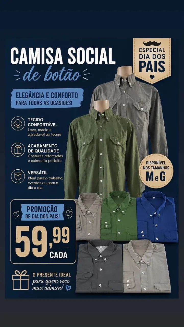 Camisa de botão  - Foto 2