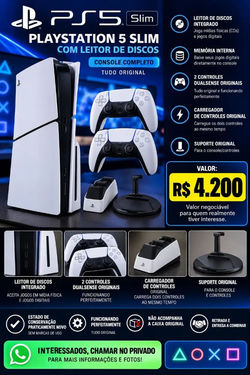 Ps5 Novo 