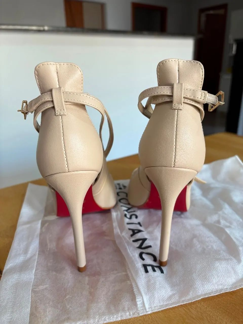 scarpin slingback de bico fino. - Foto 3