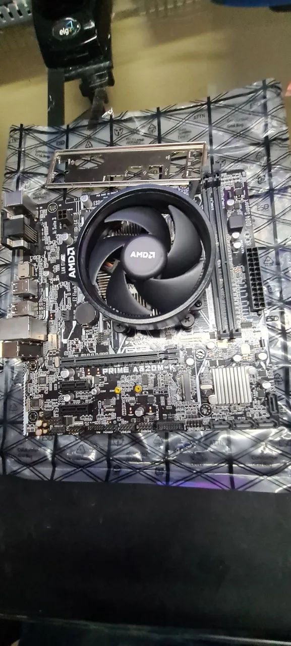 Kit placa mae processador