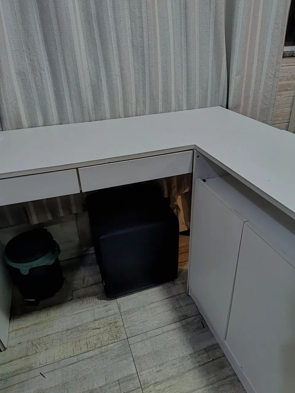 Mesa de Escritório,  Escrivaninha Branca  - Foto 2