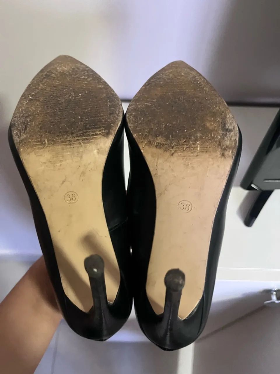 Scarpin preto fosco 36 Cucco Shein - Foto 4