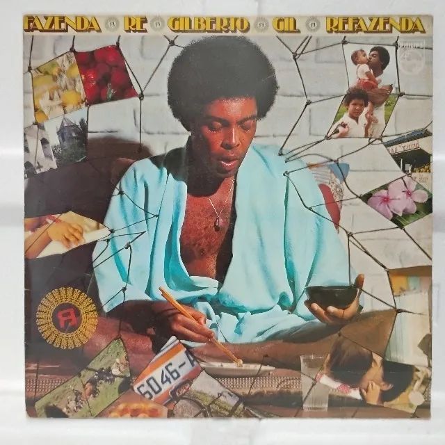 Lp Disco de Vinil Refazenda Gilberto Gil