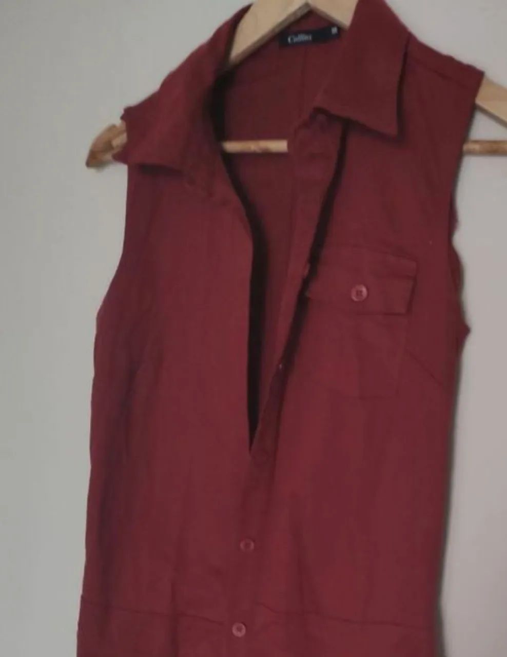 Collins vestido terracota Tam 38 - Foto 2