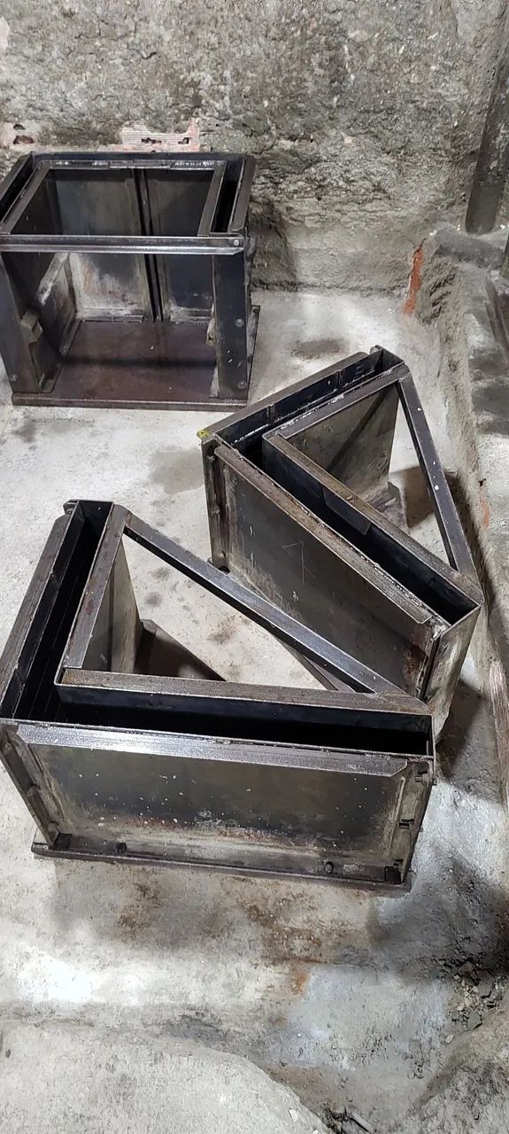 Forma de churrasqueira pre moldada 65