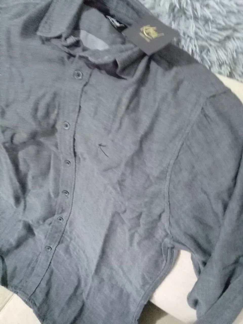 Camisa Social Krew Tam. P - Foto 4