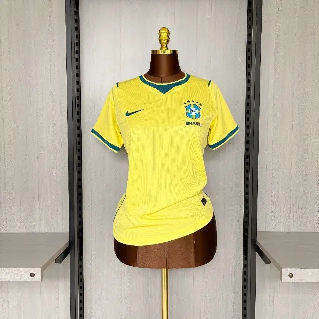 Camisa Brasil feminina 2026