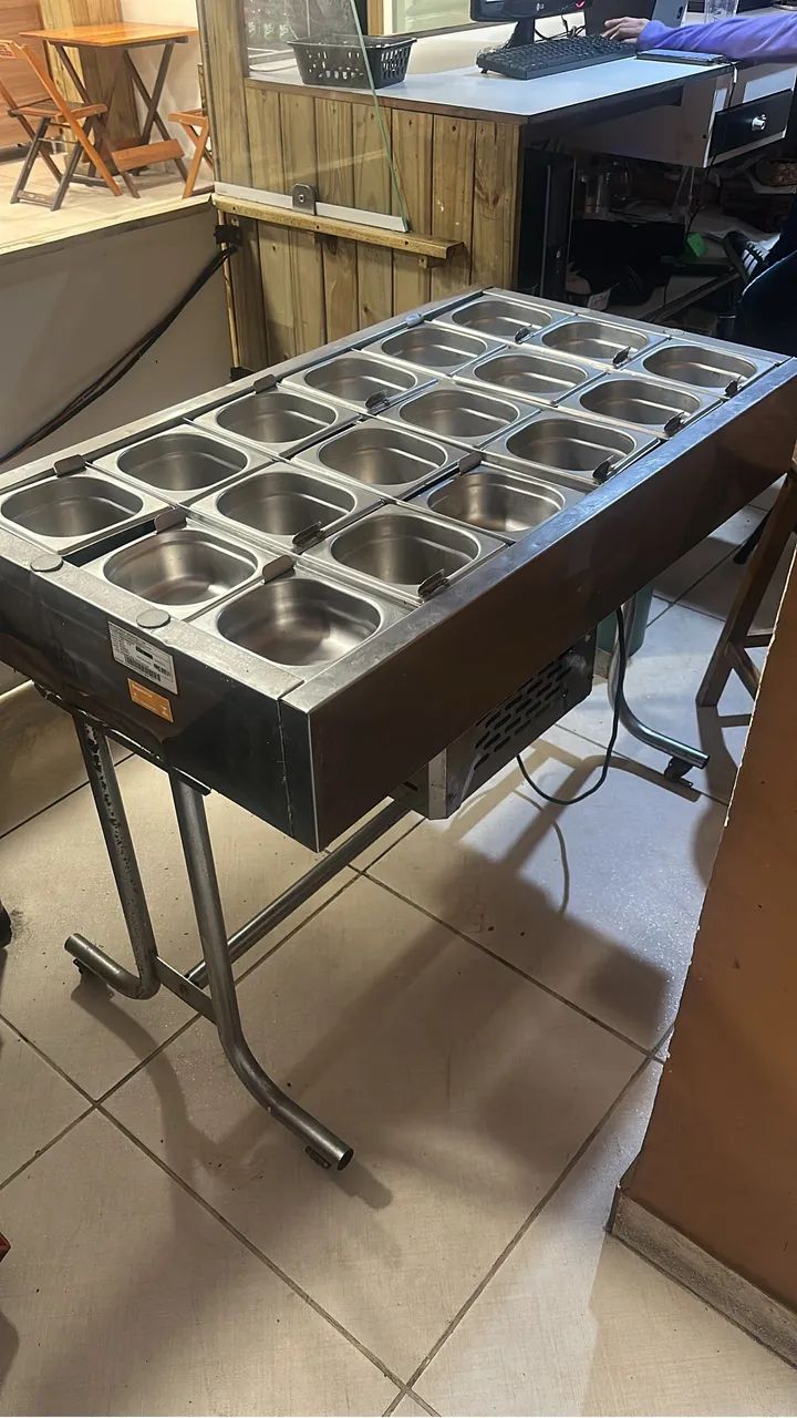 Mesa de self service refrigerada  - Foto 3