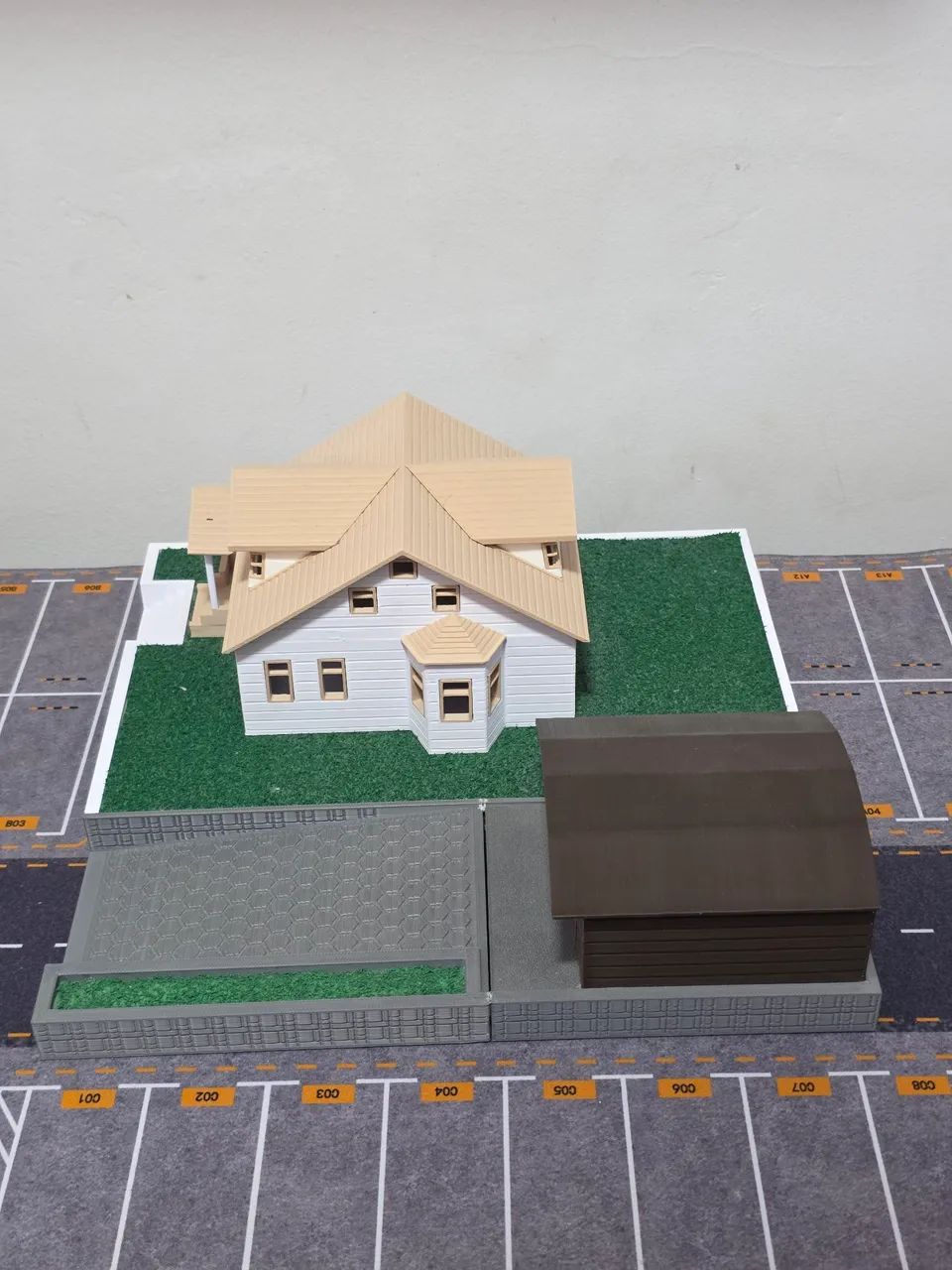Maquete Casa do Toretto 1:64 feita de Impressão 3D - Foto 4