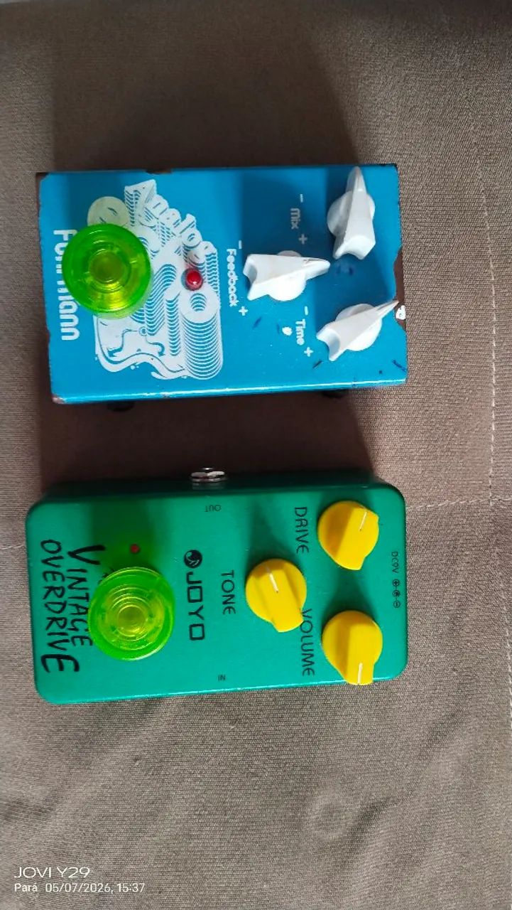 Pedal de drive e delay versátil  - Foto 5