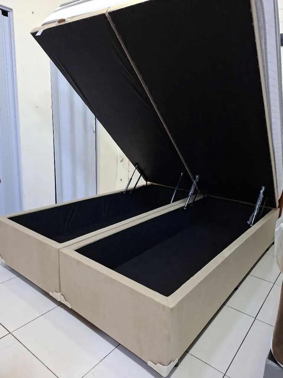 Cama Queen Size, Simmons, Baú - ENTREGA GRÁTIS - Foto 2