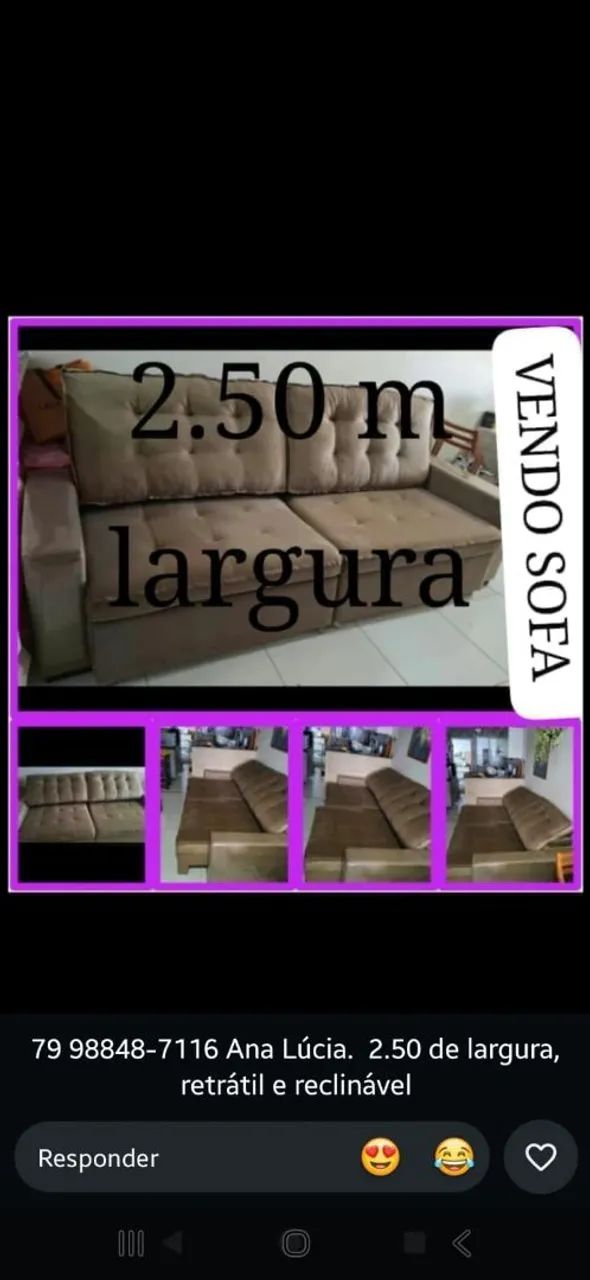 Sofa 4 lugares - Foto 2
