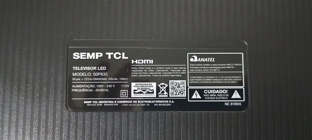 Snart tv para retirada de peças  - Foto 2