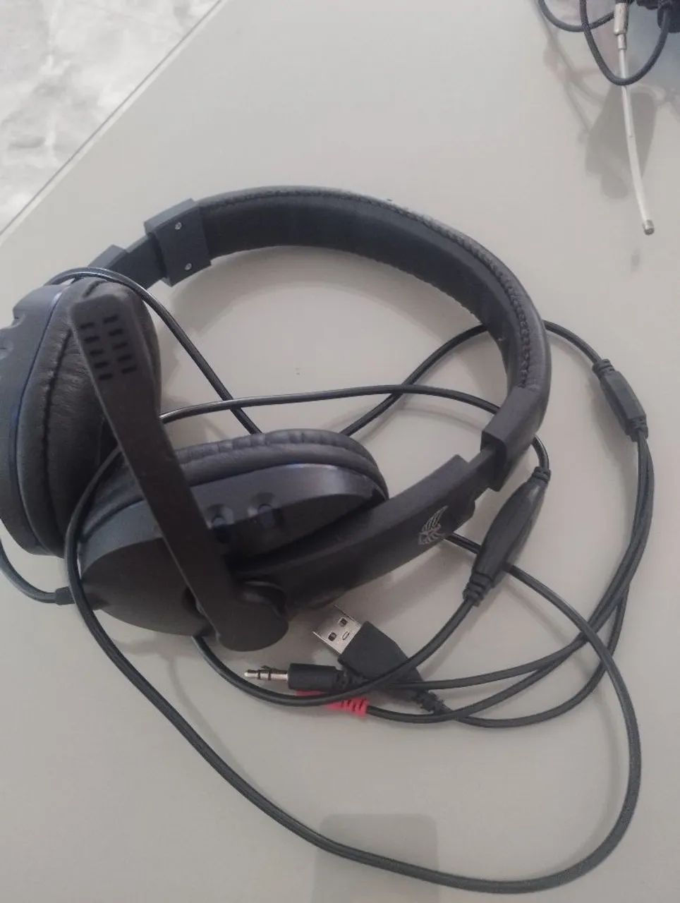 Headset game com fio 