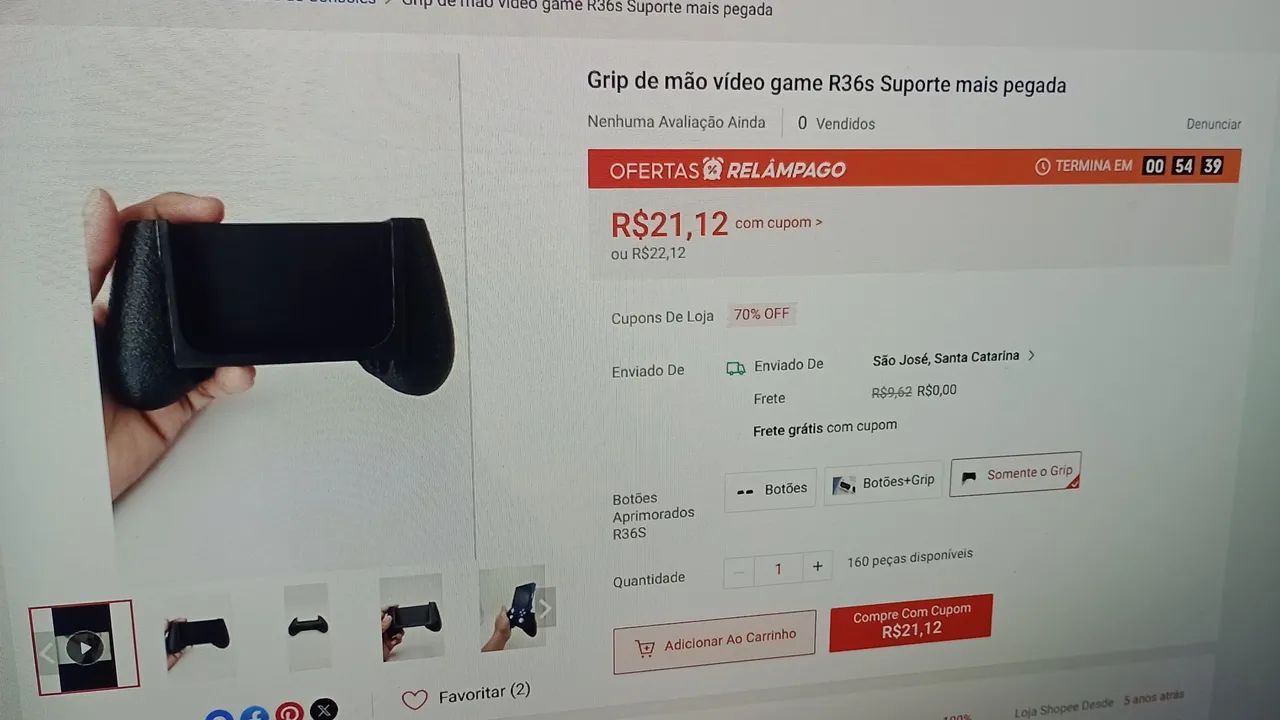 Vídeo game retro R36s - Foto 3