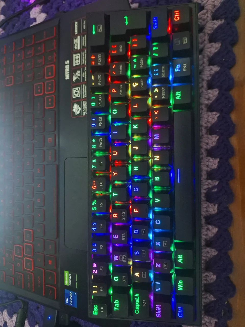 Venda | Notebook Gamer Acer Nitro 5 + Conjunto Red Dragon Original | Chama no Chat - Foto 3