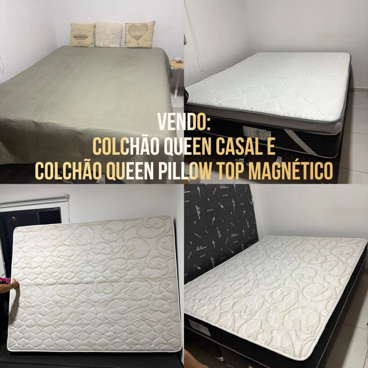 Colchão queen 