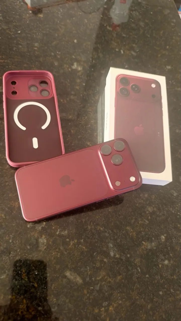 iPhone 18 pro Max 256 bordo a cor do momento  - Foto 5