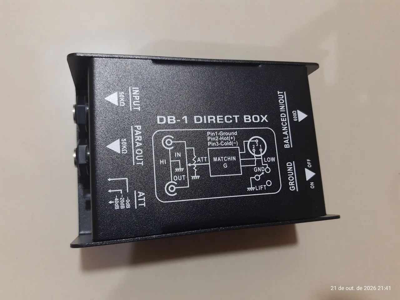 DIRECT BOX PASSIVO 