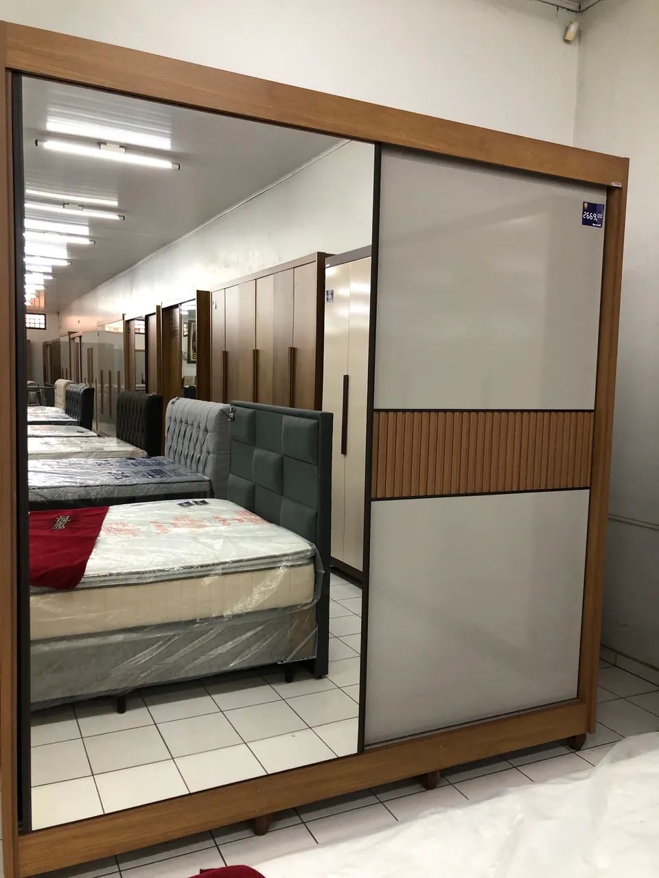 Guarda roupa Casal 100% mdf - Foto 3