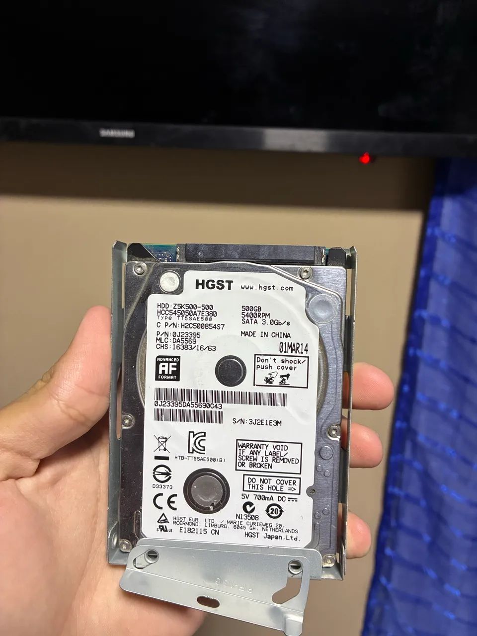 HD 500 GB de notebook ou vídeogame - Foto 4
