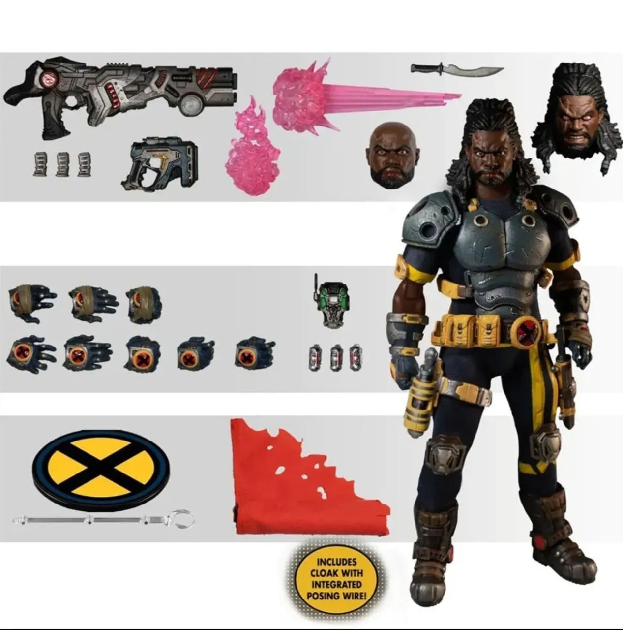 Action figure bishop xman mezco toys