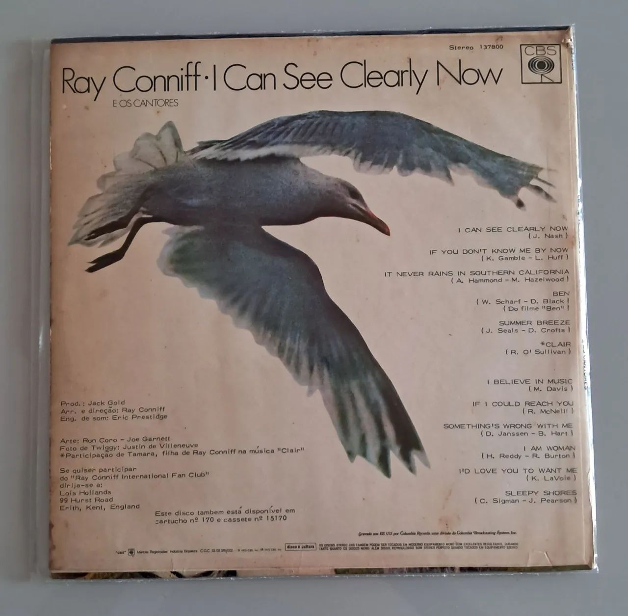 Ray Conniff - I can see clearly now - Foto 2